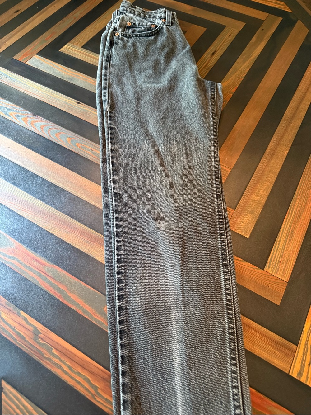Levi’s Rare Vintage Faded Black/Gray Women’s Style 17512-0260 - Picture 4 of 12